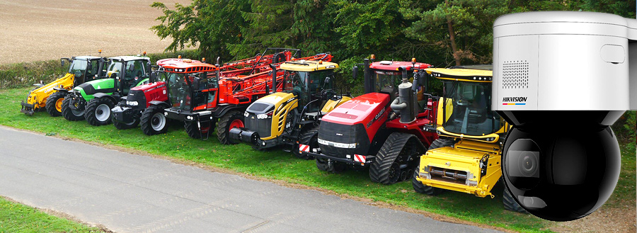 Farm CCTV monitoring machinery and plant in Pembrokeshire